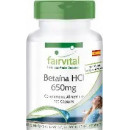 Betaina Hcl FAIRVITAL 120 Capsulas
