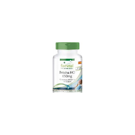 Betaina Hcl FAIRVITAL 120 Capsulas