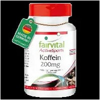 Cafeina 200MG 200 Capsulas FAIRVITAL
