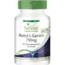 Acetyl L-carnitina 750MG 120 Capsulas FAIRVITAL