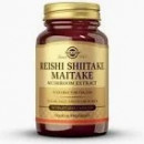 Reishi Shiitake Maitake 50 Capsulas SOLGAR