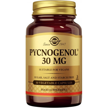 Pycnogenol 30 Capsulas 30MG SOLGAR