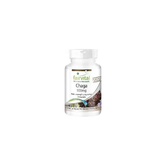 Chaga 500MG 90 Capsulas FAIRVITAL