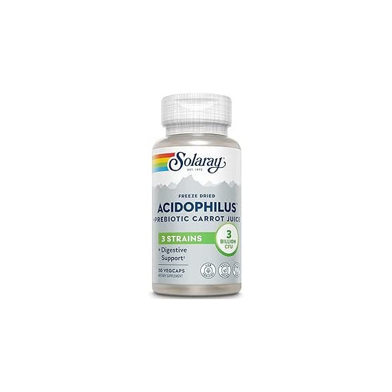 Acidophilus 30 Capsulas SOLARAY