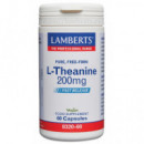 L-theanina 200MG 60 Capsulas Liberacion Rapida LAMBERTS