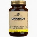 Canela (cinnamon) 100 Capsulas SOLGAR