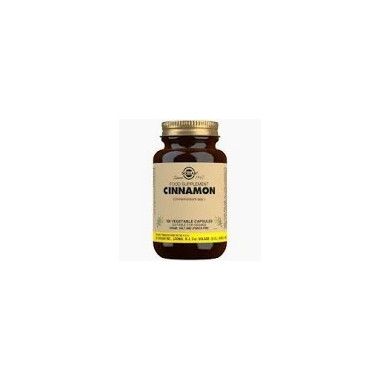 Canela (cinnamon) 100 Capsulas SOLGAR