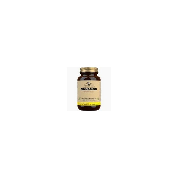 Canela (cinnamon) 100 Capsulas SOLGAR