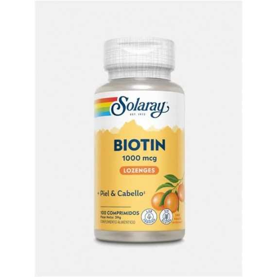 Biotin 1000 Mcg. 100 Comp. SOLARAY