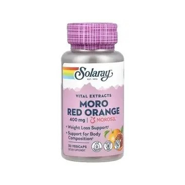Morosil Moro Red Orange 400MG. 30 Capsulas SOLARAY
