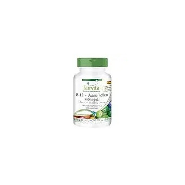 B12 y Acido Folico Sabor Acerola 60 Capsulas FAIRVITAL