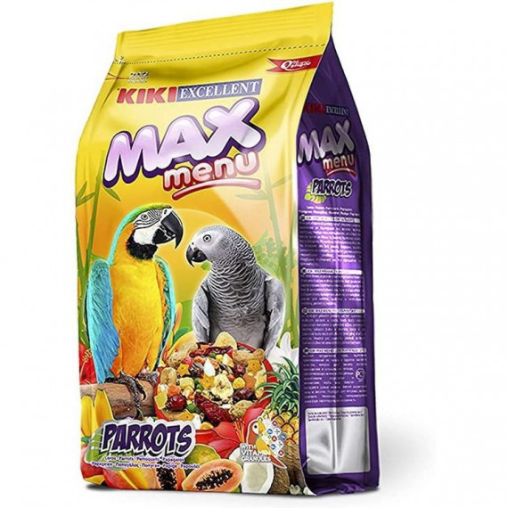 KIKI Loro y Cotorra Menu Max 1 Kg