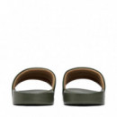 Chanclas ligeras y cómodas con correa de logo y suela flexible