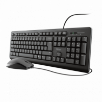 TRUST Teclado y Raton USB TKM-250 Silencioso 1.8M