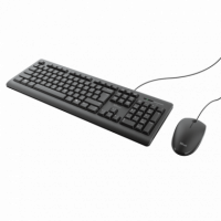 TRUST Teclado y Raton USB TKM-250 Silencioso 1.8M