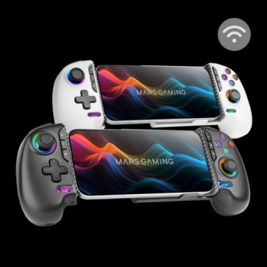 MARS GAMING GAMEPAD BLUETOOTH MGPXPROW BLANCO