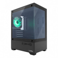 COOLBOX Carcasa ATX COO-CHA-GM200B-0 GM2000 Negro Atx-mini-itx