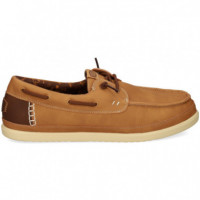 Nautico Piel Cuero  HEY DUDE