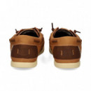 Nautico Piel Cuero  HEY DUDE