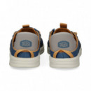 Blucher Neopreno+textil Azulon  HEY DUDE