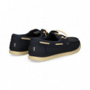 Nautico Piel Azul  HEY DUDE