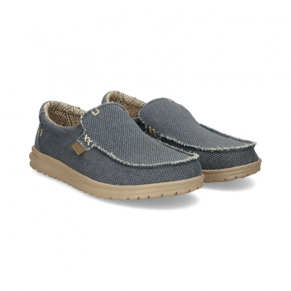 Mocasin Textil Jeans  HEY DUDE