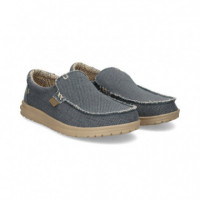 Mocasin Textil Jeans  HEY DUDE