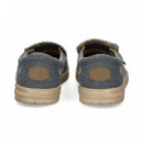Mocasin Textil Jeans  HEY DUDE
