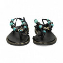 ESCLAVA ABALORIOS NEGRO