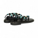 ESCLAVA ABALORIOS NEGRO