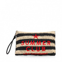 Neceser de Rafia con Asa  LOLA CASADEMUNT