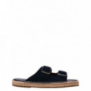 TOMMY HILFIGER - Flex Jutte Hilfiger Suede Sandal - DW5 - F|FM0FM05503/DW5