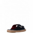 TOMMY HILFIGER - Flex Jutte Hilfiger Suede Sandal - DW5 - F|FM0FM05503/DW5