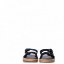 TOMMY HILFIGER - Flex Jutte Hilfiger Suede Sandal - DW5 - F|FM0FM05503/DW5