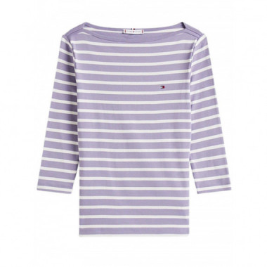 TOMMY HILFIGER - NEW CODY SLIM BOAT-NK 3/4SLV - 0EI - F|WW0WW40589/0EI