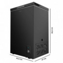 Congelador Bolero Coolmarket Chest 99 Black E 54,5X47,6X83,5 Cm  CECOTEC