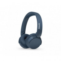 Auriculares PHILIPS Serie 4000 con Micrófono BLUETOOTH Azul (TAH4209BL/00)