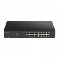Switch D-LINK 24XRJ45 Gigabit Ethernet Gestionado Poe+ para Rack Negro (DGS-1100-24PV2)