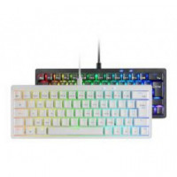 Teclado Mecánico MARS GAMING Rgb Usb-c Blanco (mkminiprowbes)