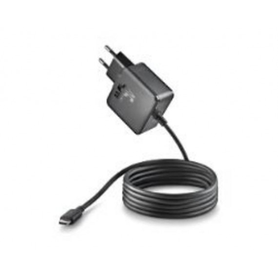 Cargador de Pared NGS GaN 45W PD 3.0 USB-C Negro (GAN45W-C)