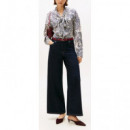 TOMMY HILFIGER - VISCOSE TWILL BOW BLOUSE - 02U - F|WW0WW46604/02U