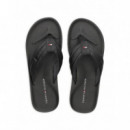 TOMMY HILFIGER - HILFIGER PADDED BEACH SANDAL - BDS - F|FM0FM05801/BDS