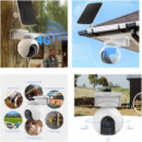 EZVIZ EB8 4G Kit Cámara Videovigilancia Outdoor 2K con Panel Solar