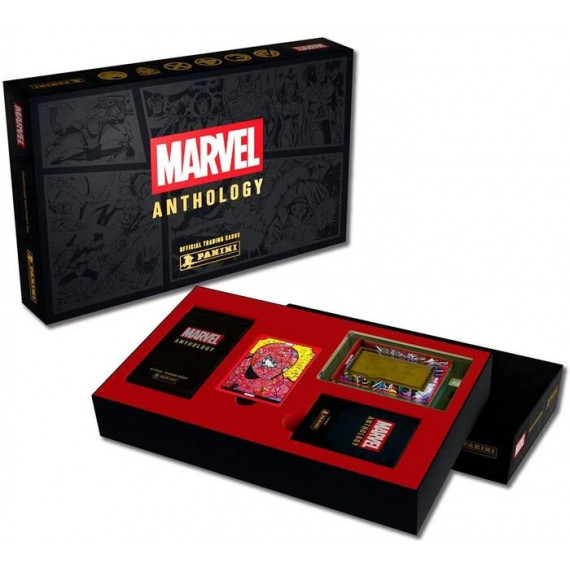 Caja Coleccionista Cromos: Marvel Anthology Official Trading Card  PANINI