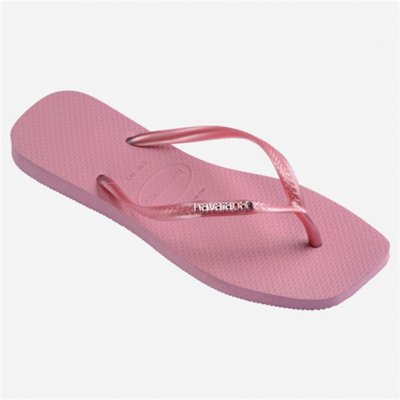Chanclas HAVAIANAS Slim Square Logo Metallic
