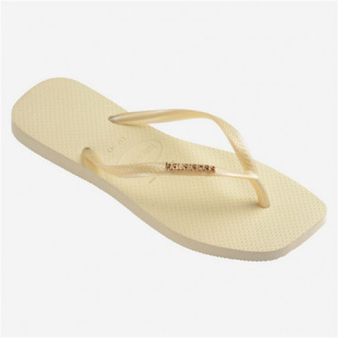 Chanclas HAVAIANAS Slim Square Logo Metallic