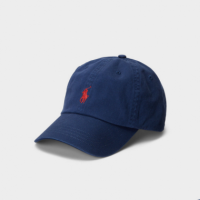 Gorra Polo Ralph Lauren marina logo rojo