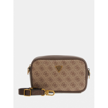 Neceser Guess Milano estampado 4G beige-marr&oacute;n