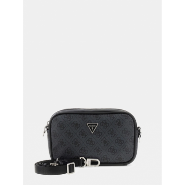 Neceser Guess Milano estampado 4G gris oscuro