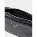 Neceser Guess Milano estampado 4G gris oscuro